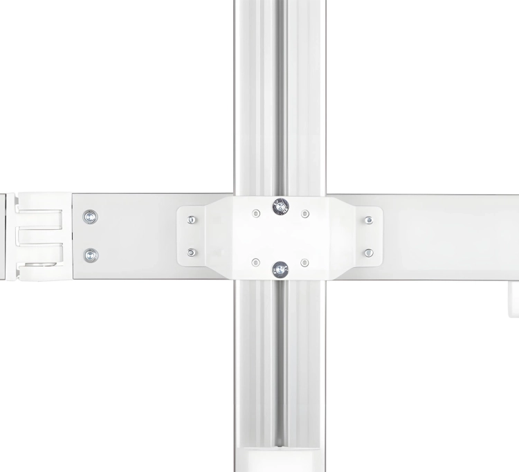 Stojak na monitory, srebrny, 17-32 cale, standard VESA, regulowany SolidHand-CM06