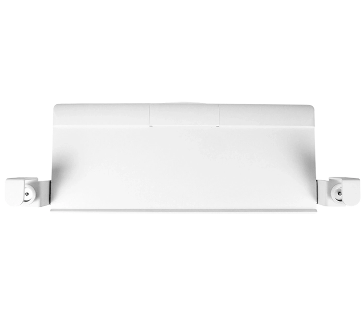 Półka na klawiaturę pod biurko ze schowkiem dodatkowym, wysuwana, na zacisk SolidHand-KT08W