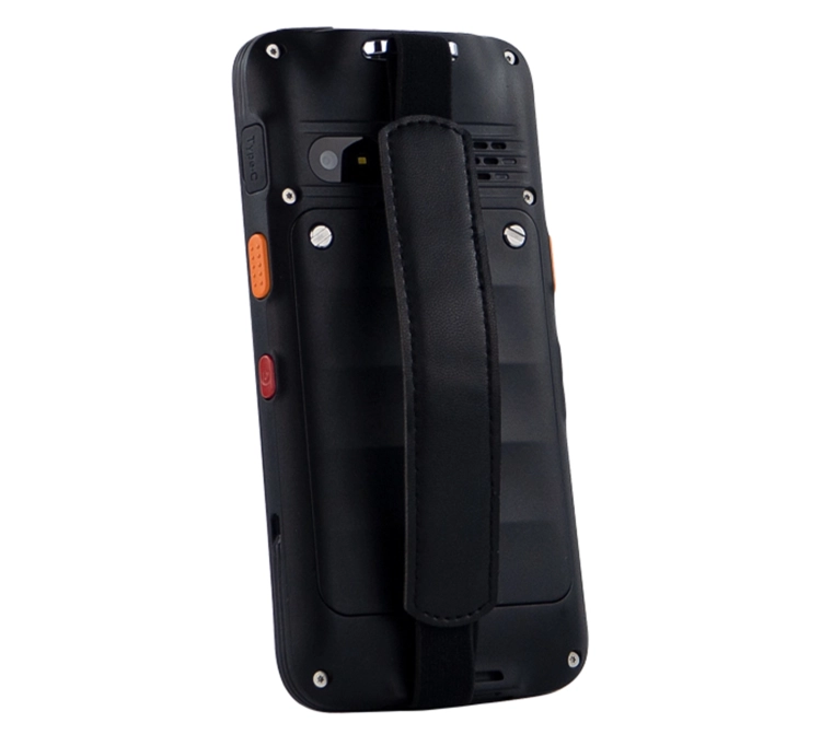 Komputer mobilny ze skanerem kodów QR i uchwytem GUN, ekran dotykowy LCD i Android 12 AndroSavvy-100G