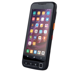 Komputer przenosny z uchwytem GUN i skanerem QR%2C Android 12%2C WIFI%2C Bluetooth%2C bezprzewodowy AndroSavvy 100G