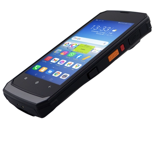 Terminal mobilny ze skanerem kodów QR, Androidem 10, WIFI, Bluetooth i dotykowym ekranem LCD AndroSavvy-200