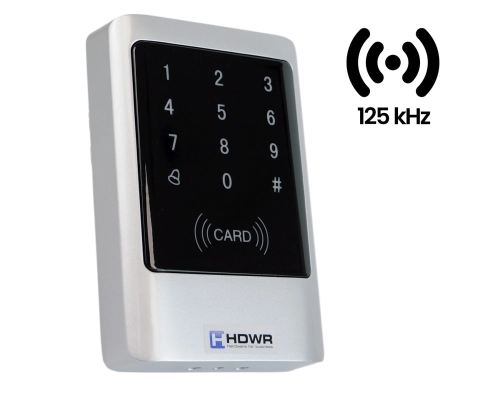 Kontroler dostępu z weryfikacją na hasło i kartę RFID 125 kHz z dotykową klawiaturą SecureEntry-AC400