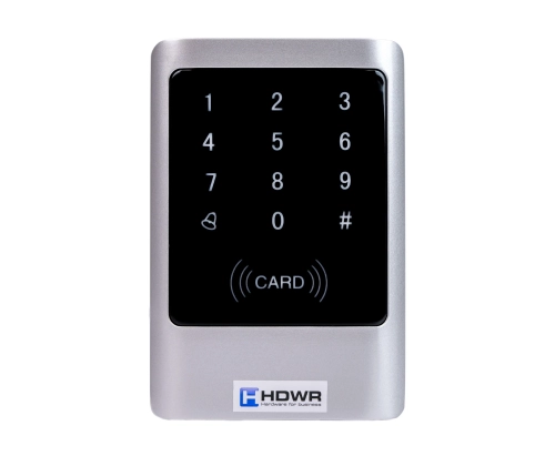 Szyfrator do drzwi z weryfikacją na kartę RFID 125 kHz i PIN z dotykową klawiaturą SecureEntry-AC400