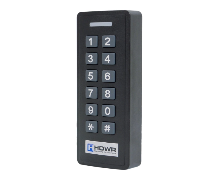 Zamek kodowy do drzwi na PIN i kartę RFID 125 kHz z Wiegand 26, zewnętrzny z ochroną IP66 SecureEntry-AC700LF