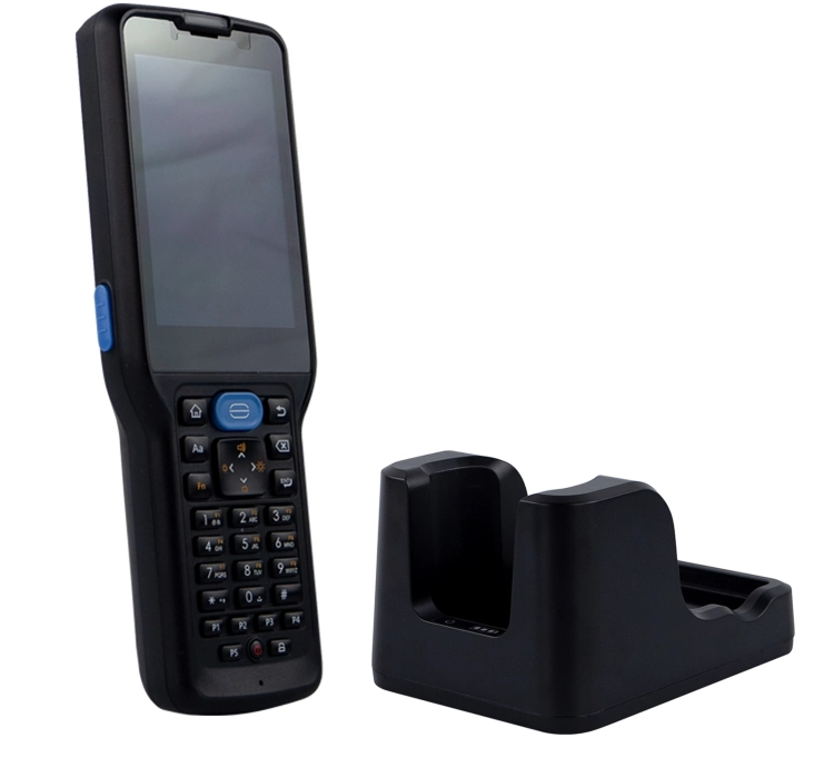 Terminal kurierski z Androidem, WIFI, Bluetooth i stacją dokującą do skanowania kodów QR i przechowywania danych AndroSavvy-400D