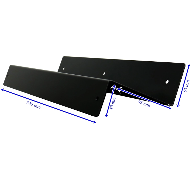 Stalowy uchwyt do szuflady kasowej montowany pod blatem HD-MB33