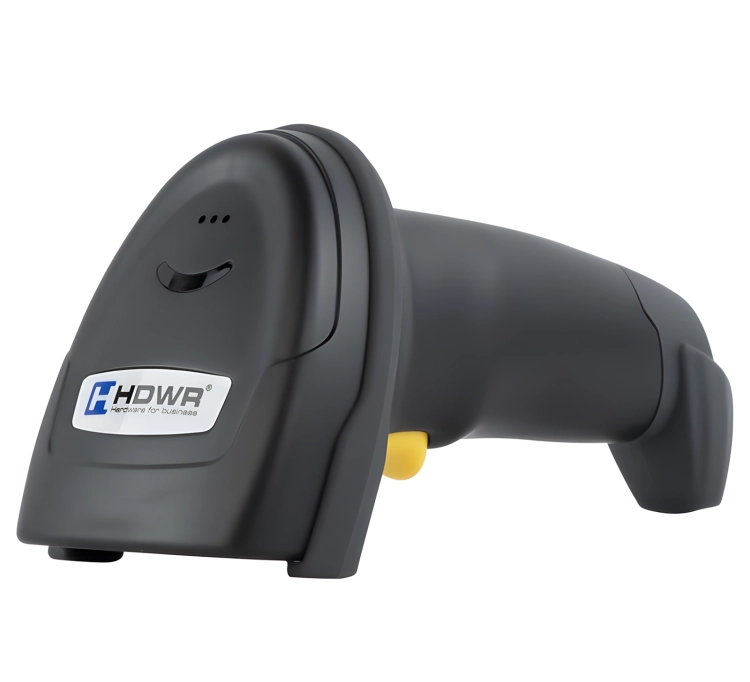 Przewodowy czytnik kodów paskowych z podstawką i automatycznym skanowaniem HD32A