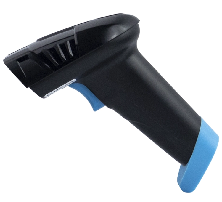 Skaner magazynowy kodów kreskowych ze stacją dokującą i wbudowaną pamięcią, bezprzewodowy HD6100