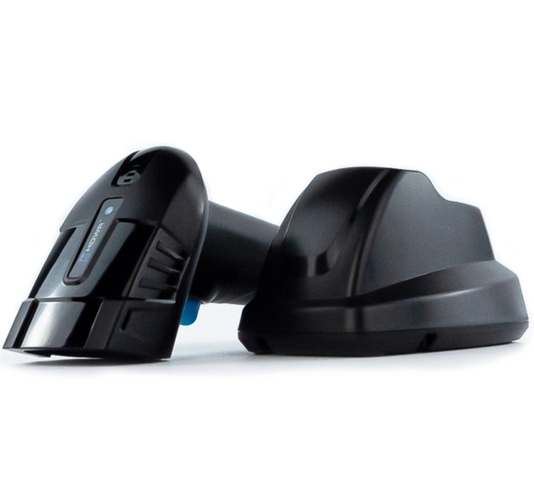 Skaner kodów kreskowych z zapisem kodów we wbudowanej pamięci, WIFI i stacją dokującą HD6100