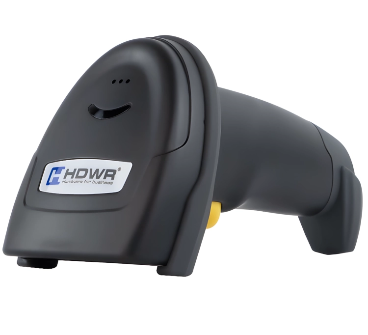 Czytnik QR i kodów kreskowych z interfejsem USB, przewodowy, skanujący kody z ekranu telefonu HD630