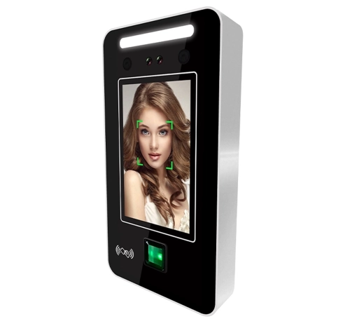 Czytnik linii papilarnych ze skanem twarzy, weryfikacją na kartę RFID 125 kHz, PIN i ewidencją czasu pracy SecureEntry-AC300