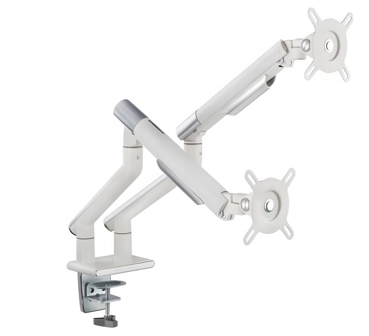 Wysięgnik do monitora, podwójny, montowany na biurku, do monitorów 17-32 cale SolidHand-BS02