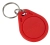 Zestaw 10 breloków UNIQUE do kluczy, zakodowanych o częstotliwości RFID 125 kHz, kolor czerwony HD-RKF07R