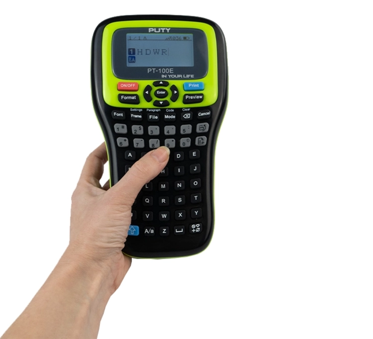 Mini drukarka do naklejek z metodą termotransferową i automatycznym obcinakiem MarkMate-100DKCB