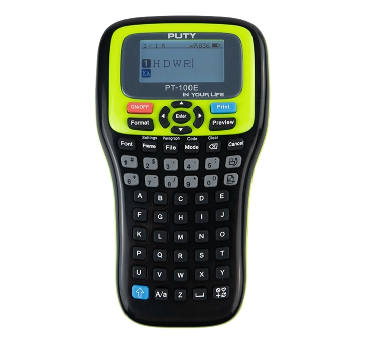 Etykieciarka ręczna do etykiet samoprzylepnych z automatycznym obcinakiem, termotransferowa MarkMate-100DKCB