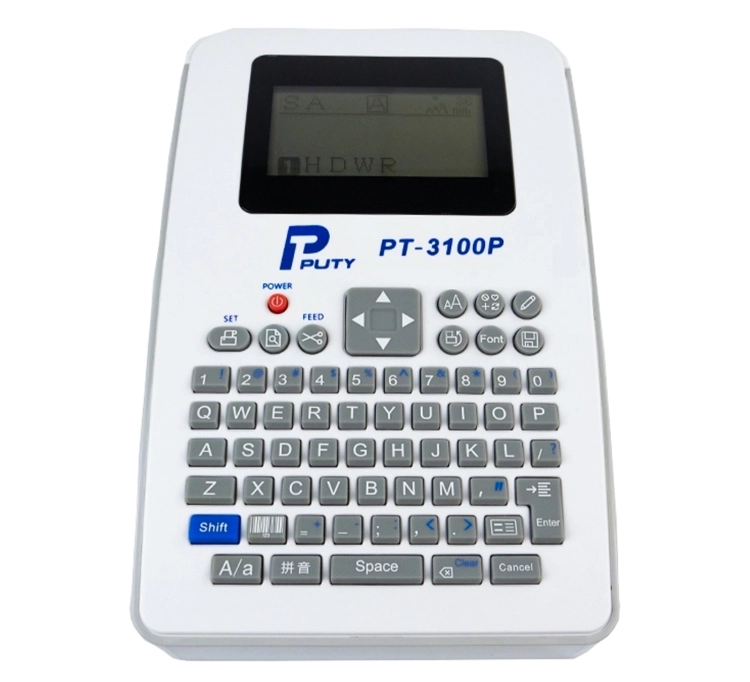 Etykieciarka ręczna do drukowania kodów kreskowych i naklejek metodą termotransferową MarkMate-310SQCB