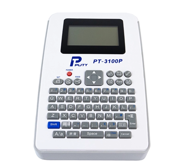 Etykieciarka do naklejek i kodów kreskowych z wyświetlaczem LCD, termotransferowa MarkMate-310SQCB