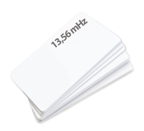 Karty zbliżeniowe MIFARE 13,56 MHz RFID, zakodowane, białe, zestaw 10 sztuk HD-RWC02