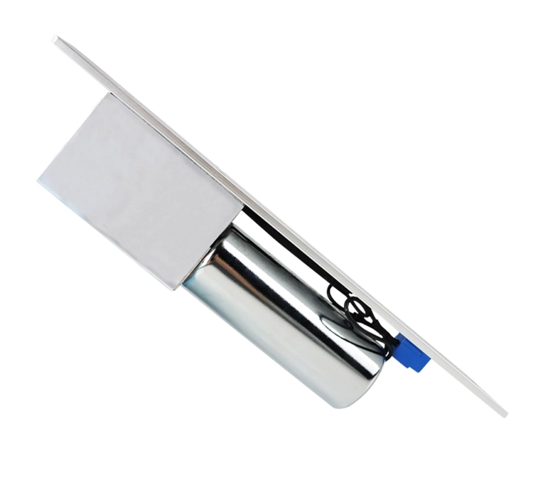 Zamek elektryczny z wysuwanym ryglem i uchwytem do 1000 kg, bezpieczny SecureEntry-EL100