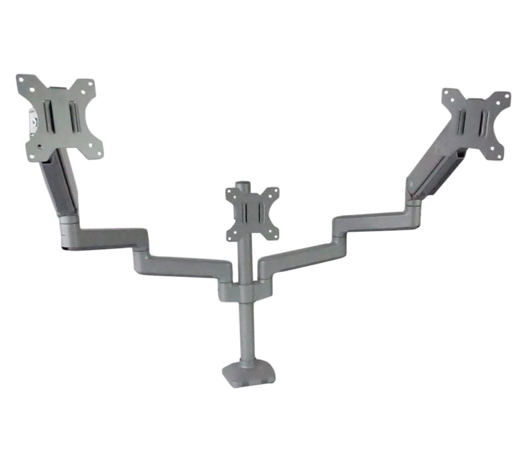 Potrójne ramię do monitorów o przekątnych 17-27 cali ze standardem VESA SolidHand-BS03GU