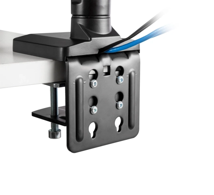 Ramię na 3 monitory 17-27 cali z dwoma portami USB i sprężyną gazową SolidHand-CM03U