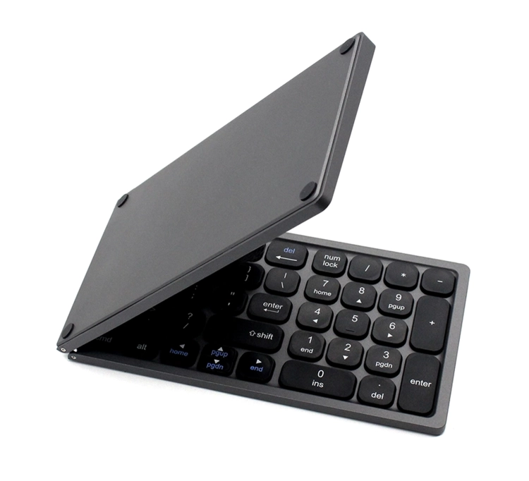 Mini klawiatura Bluetooth z możliwością złożenia, QWERTY, membranowa typerCLAW-BS110