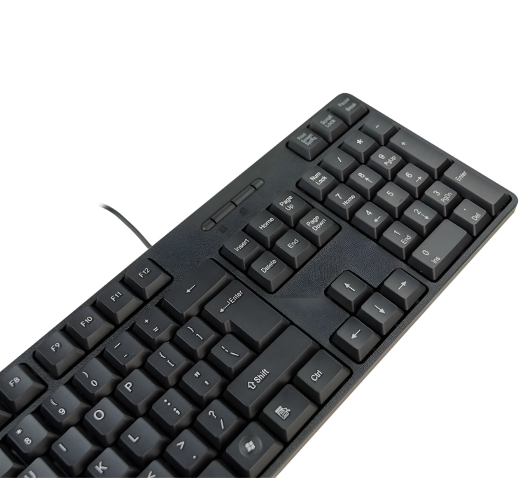 Przewodowa klawiatura klasyczna z blokiem numerycznym i USB typerCLAW-PC100