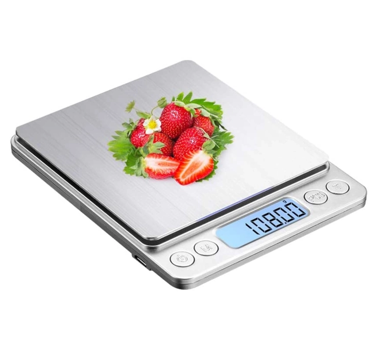 Waga precyzyjna jubilerska do 500 gram, cyfrowa na baterie wagPRO-A500GA