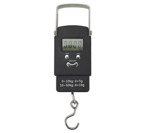 Waga bagazowa do 50 kg%2C mala%2C hakowa%2C elektroniczna z wyswietlaczem%2C na baterie%2C kg%2C lb%2C jin%2C oz wagPRO H50C