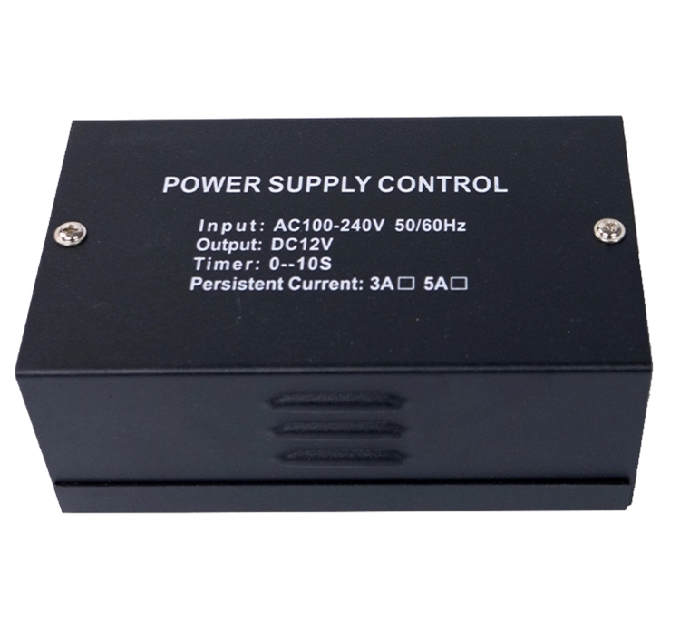 Zasilacz do kontroli dostępu z napięciem DC12V i prądem 5A z regulacją czasową SecureEntry-PS30-5A