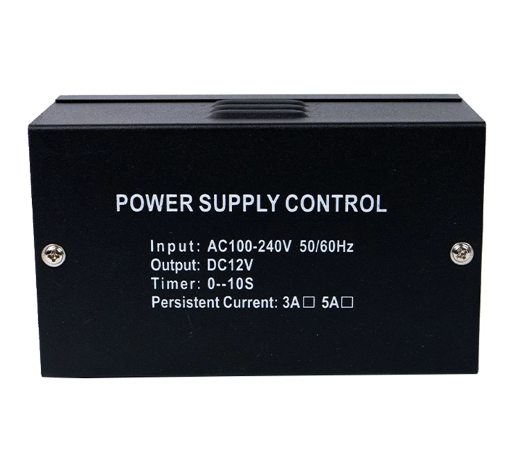 Zasilacz do urządzeń kontroli dostępu z napięciem DC12V i prądem 5A z regulacją czasową SecureEntry-PS30-5A