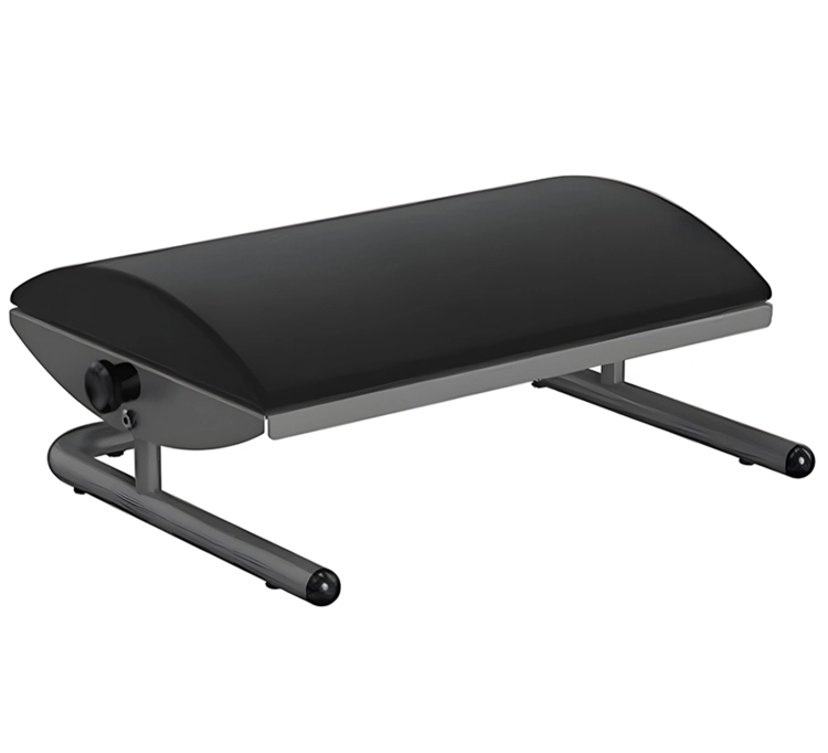 Podnóżek biurowy z miękką poduszką pod nogi i regulacją nachylenia FeetFleet-10B