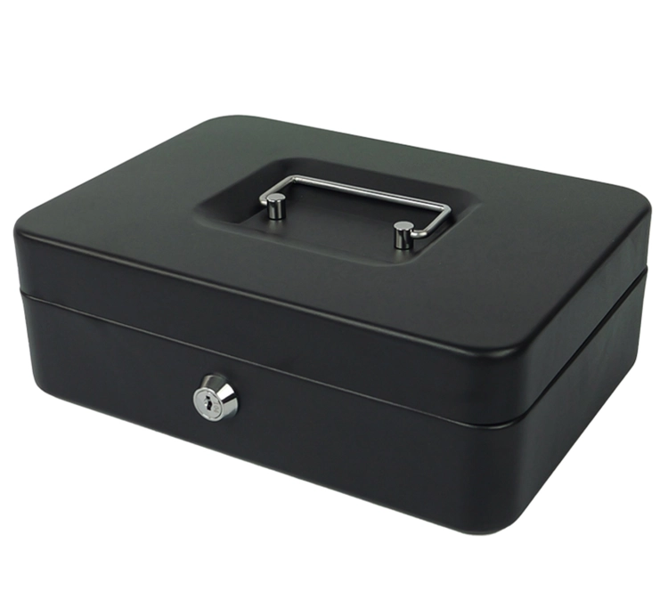 Kasetka na banknoty i bilon z 1 i 4 przegrodami, zamykana na klucz HD-CB25-5