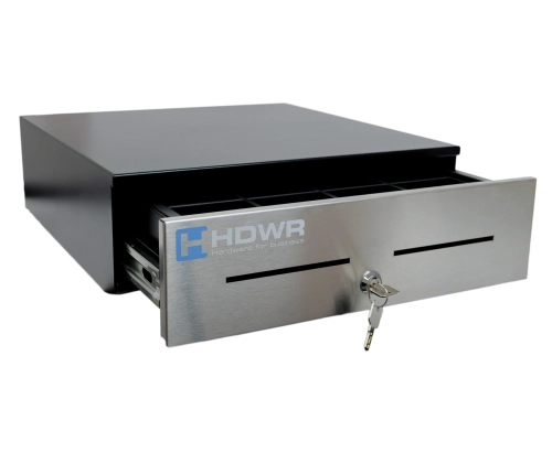 Szuflada do kasy fiskalnej na 8 nominałów banknotów i 8 nominałów monet securePRO-415S