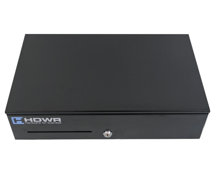 Szuflada na bilon i banknoty podłużna, wysuwana, dwa razy po 8 przegród na pieniądze securePRO-495