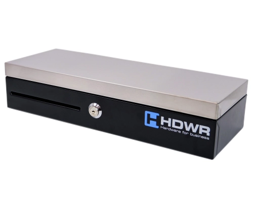 Podłużna kasetka na kluczyk z organizerem po 8 przegród, elektroniczne i ręczne otwieranie securePRO-460S