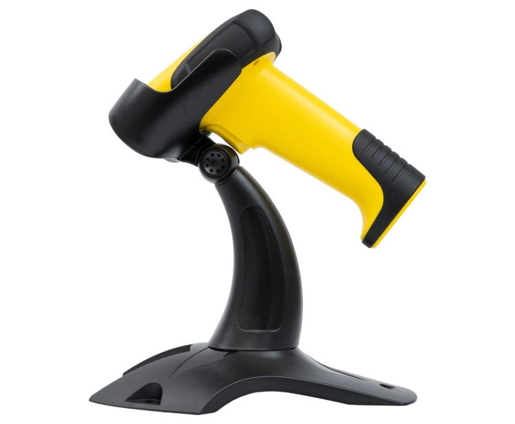 Skaner magazynowy QR i kodów kreskowych z WIFI 2.4G, Bluetooth, podstawką i wbudowaną pamięcią HD3300A