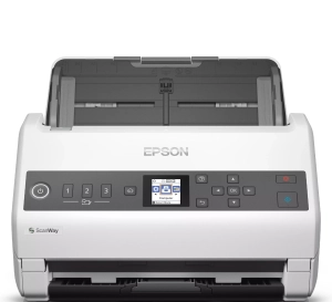Skaner dokumentow z automatycznym podajnikiem%2C sieciowy z LCD DS 730N