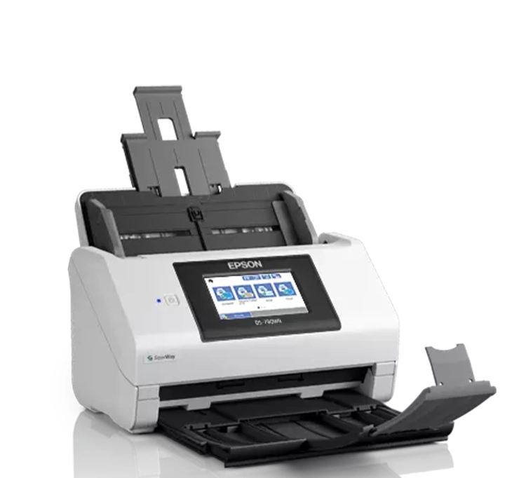 Skaner sieciowy z podajnikiem do 100 arkuszy, dwustronny skan, WIFI, ekran dotykowy, skaner do EZD Epson DS-790WN