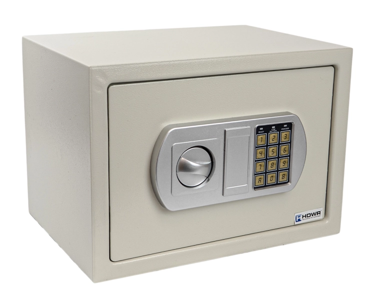 Mini sejf na kluczyk i kod PIN z wytrzymałej stali SecureBox-35