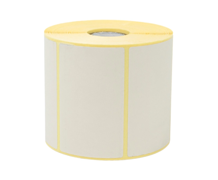 Etykiety EZD termiczne na rolce, papierowe, białe o wymiarach 80 x 50 mm, 1000 sztuk ETK-TM-80x50-FI25
