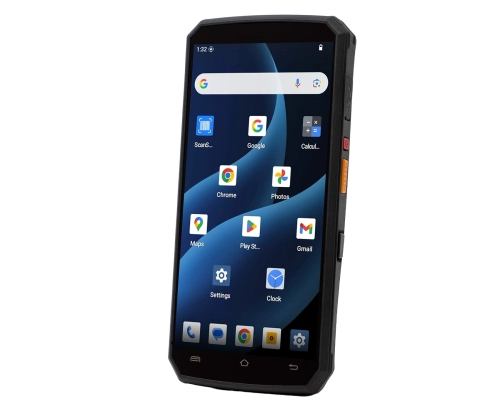 Terminal mobilny ze skanerem kodów QR, Androidem 15, WIFI, Bluetooth i dotykowym ekranem LCD AndroSavvy-200
