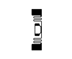 Znaczniki RFID dalekiego zasiegu w postaci naklejek na rolce o czestotliwosci 860 960 MHz Tag U9 7321