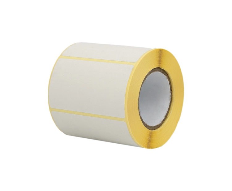 Etykiety EZD na rolce 500 sztuk, termiczne. białe, papierowe o wymiarach 70 x 40 mm ETK-TM-70x40-FI25-500