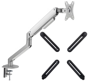 Ramie na monitor%2C uchwyt biurkowy%2C 17 32 SolidHand DS01 w zestawie z adapterem VESA 13 27 SolidHand M01