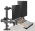 Uchwyt na monitor i laptop 17"-32" i 10"-15,6" SolidHand-AL01M01 w zestawie z adapterem VESA SolidHand-M01 13" - 27"