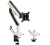 Stojak na monitor biurkowy SolidHand-ES01U z przekątna 17"-32" w zestawie z adapterem VESA do 13" - 27" SolidHand-M01