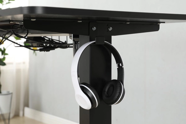 Elektryczne biurko ze stelażem i blatem deskTOP-24