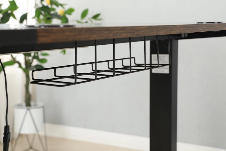 Elektryczne biurko ze stelażem i blatem deskTOP-24