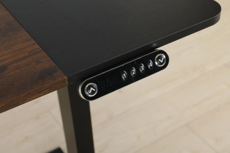 Elektryczne biurko ze stelażem i blatem deskTOP-24